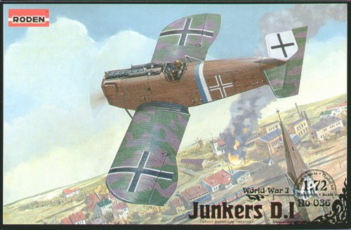 Roden 036 junkers d - 1:72,