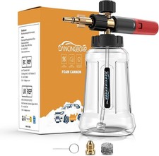 Dancingboar Snow Foam Lance Cannon Bottle for Bosch 110/120/125 Aquatak Black &