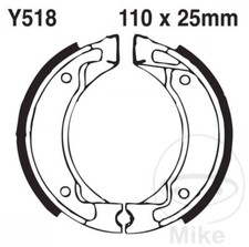 EBC Brake Shoes Without