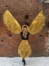 Bird Costume Golden Wings