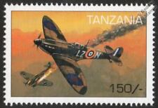 RAF SPITFIRE Mk.Ia No.66 Squadron Dog Fight (Kenley UK 1940) WWII Aircraft Stamp