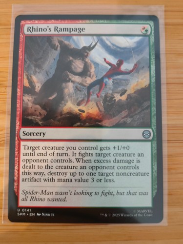 Mtg rhino rampage 0141 - mtg, rhino's
