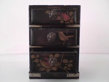 Miniature Meiji period wood