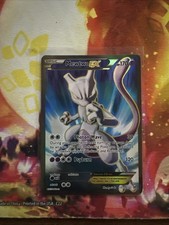 Mewtwo EX ~ 157/162 ~ Full Art ~ BREAKTHROUGH ~ LIGHT PLAY ~ Pokemon Card