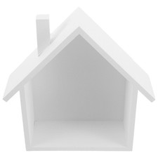  House Shaped Shelf Floating Wooden Farmhouse Wall Storage Display