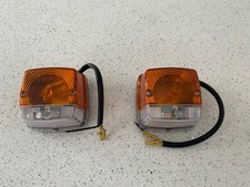 Case David Brown 1190 1290 1390 1490 Tractor Front Lamps Pair Cab Lights