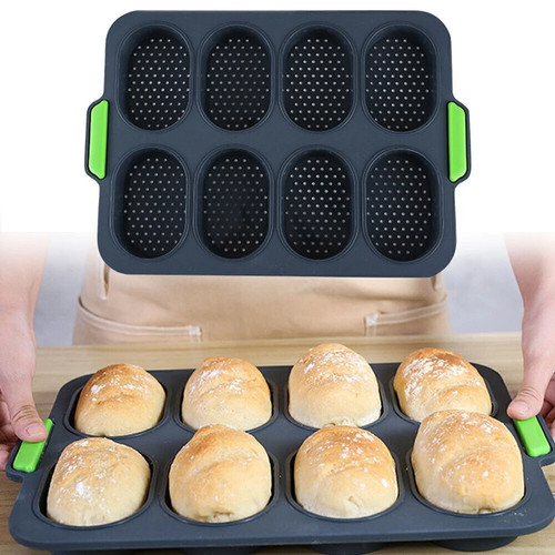 Cavity silicone french bread - 8,