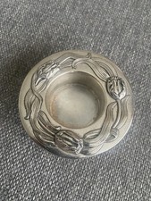 Unusual Silver Scenes Tealight