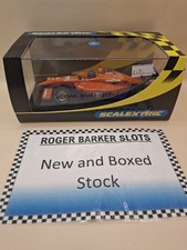 Scalextric C2516 Dallara Indy Gulf Formula One #4 1:32 Slot Car Racing