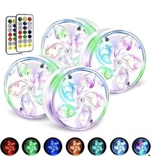 4 PACK SUBMERSIBLE LED POOL