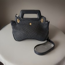 Authentic BALLY Hand bag Black