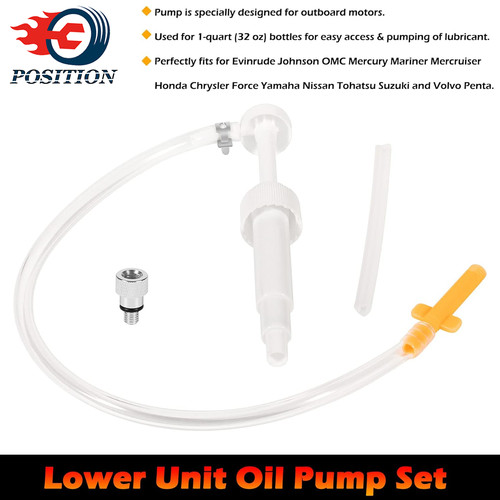 Marine lower unit - gear, oil