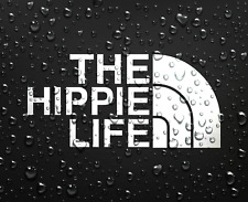 THE HIPPIE LIFE Vinyl Decal