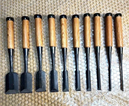 Hand forged wood craving - hand-forged,