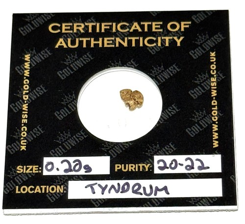 Rare raw gold - rare, scottish