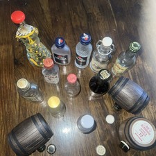 Empty Miniature Spirit Bottle