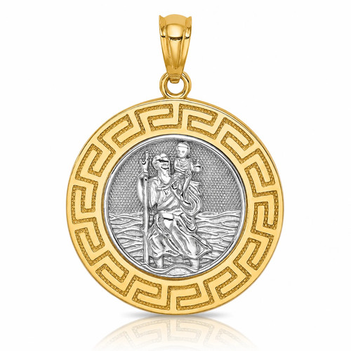 14k yellow rhodium - 14k,