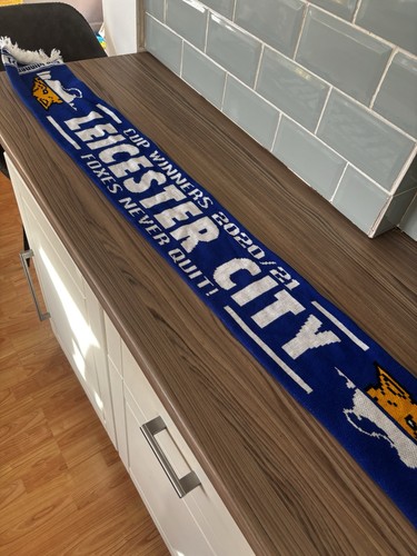 Leicester city football scarf - football,