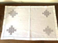 Vintage White Linen Table