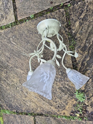 Shabby chic green cream - 2, x