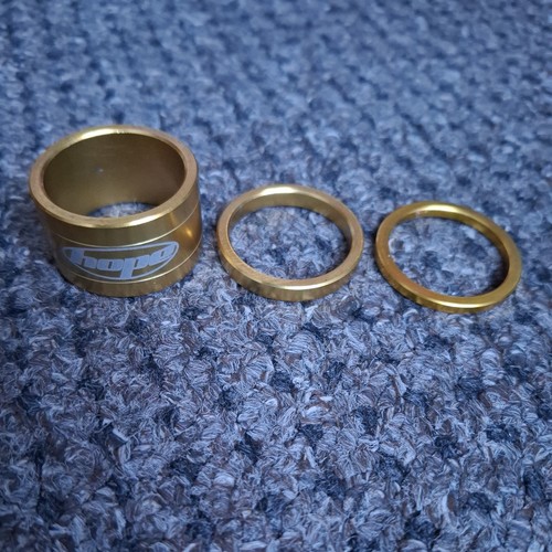 Hope headset spacers gold - hope,