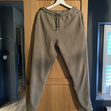 Zara  Mink Brown Faded Joggers