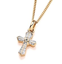 9ct Yellow Gold on Silver Real