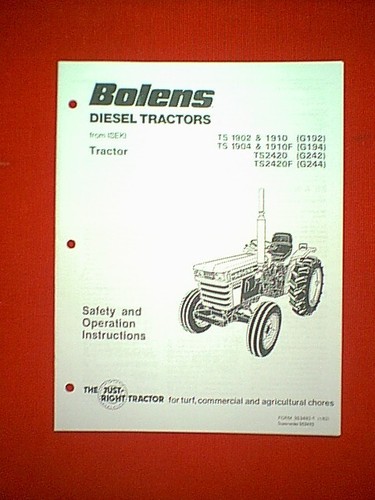 Bolens iseki diesel tractor - iseki,