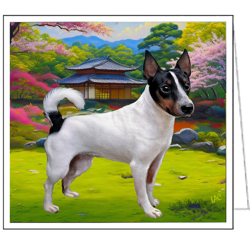 Japanese terrier fine art - terrier,