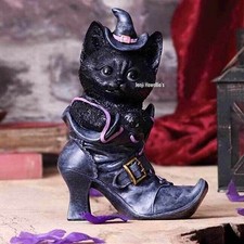 Black Cat With Witches Hat