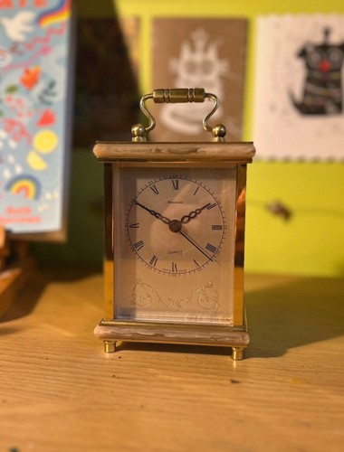 Dominion quartz carriage clock - carriage,