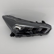 NISSAN MICRA DRIVERS SIDE RIGHT LED HEADLIGHT 2017 2020 GENUINE BLACK FRONT