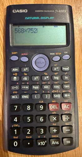 Casio scientific calculator - scientific,