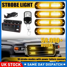 4PCS 12LED Amber Recovery