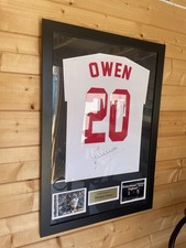 Michael Owen Hand Signed