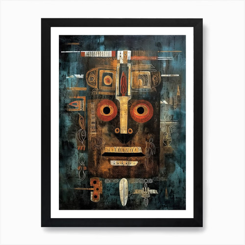 Native american art print - american,