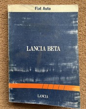Lancia BETA Coupe Workshop Manual Delta Gamma Engine Brake Countach Urraco Part