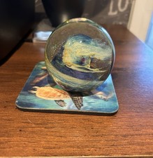 Transparent/Blue/Gold