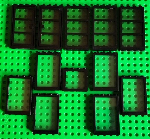 Lego black windows bundle - lego, 3