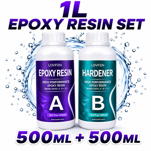Epoxy resin kit crystal - 1l,