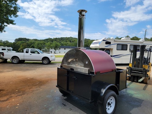 Mobile pizza oven bbq - mobile,