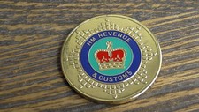 HMRC FCLO UK Revenue & Customs Fiscal Crime Liason Office Challenge Coin #541W