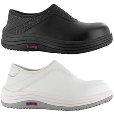 Magnum Womens Waterproof Leather Safety Duty Shoes Occupational Footwear Mules