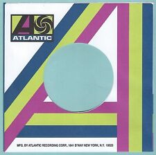 ATLANTIC (coloured stripes) REPRODUCTION RECORD COMPANY SLEEVES - (pack of 10)