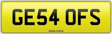 GEOFF GEOF GEOFS NUMBER PLATE