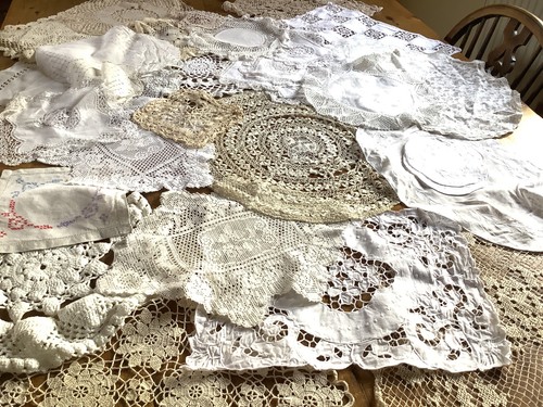 Job lot hand crochet - lot,