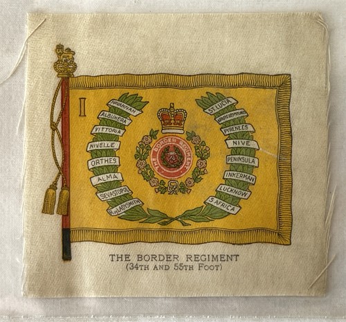 Antique border regiment - border,