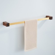 Abloh Luxury Towel Rail Wooden