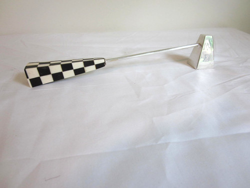 Vintage stainless steel candle - stainless,