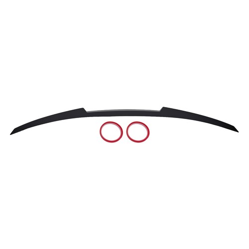 Black trunk wing spoiler - wing, for